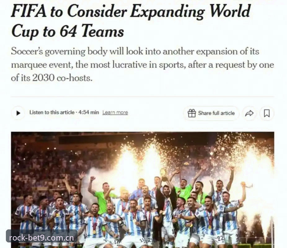 bet9安卓版 2030年世界杯扩军至66队深度评测:中国男足的绝佳机会与Bet9十年信誉观赛指南